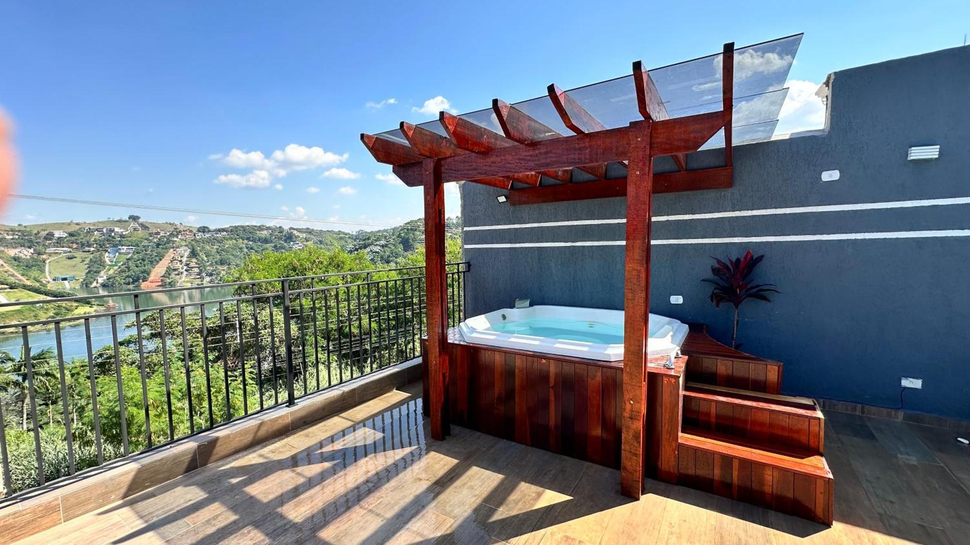 Chacara Gama Em Condominio Igarata-Sp - Jacuzzi Com Hidromassagem, Piscina E Sauna 외부 사진