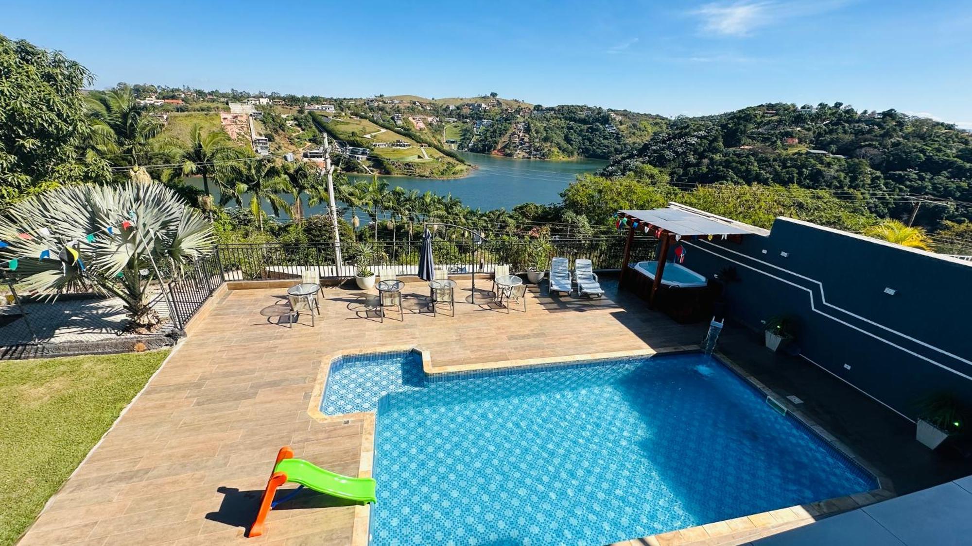 Chacara Gama Em Condominio Igarata-Sp - Jacuzzi Com Hidromassagem, Piscina E Sauna 외부 사진